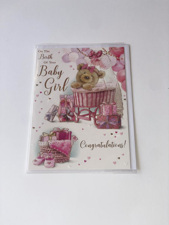 Picture of GL50009B ON THE BIRTH OF YOUR BABY GIRL